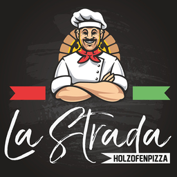 La Strada Original Holzofenpizza logo.